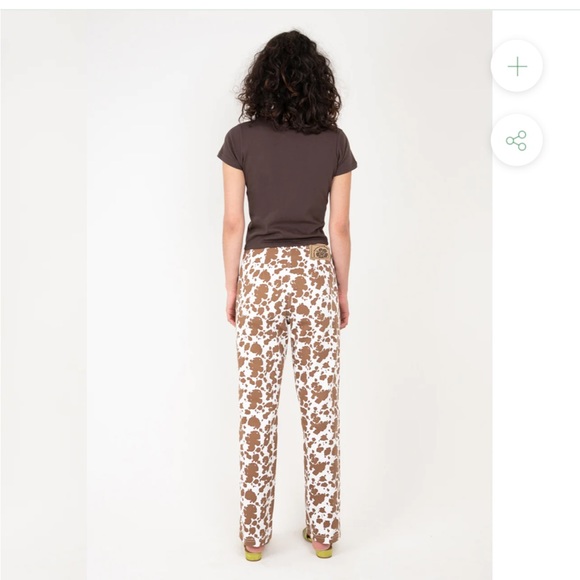 Holiday the Label Cowhide Jeans - Size XS - Picture 3 of 6